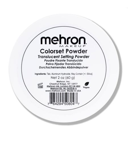 Mehron Colorset Powder - Pudră translucidă pentru fixare 60g