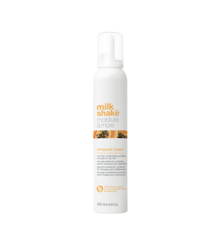 Milk_Shake® Moisture & More Whipped Cream- leave-in conditioning foam with a hydrating effect for dry hair