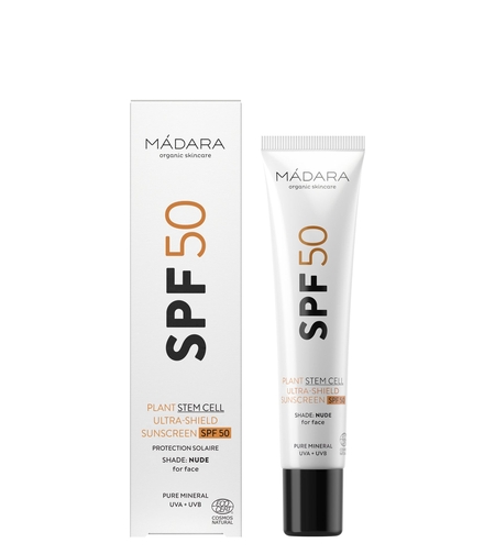 MÁDARA Cremă de Față BIO cu Protecție Solară Minerală SPF 50 - 40ml