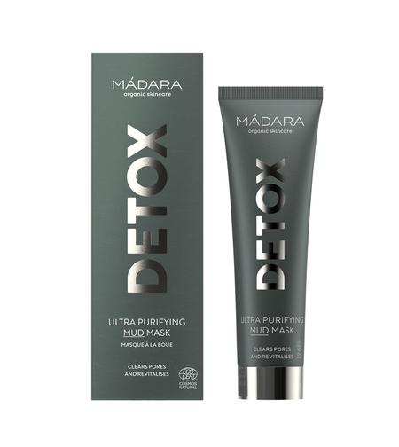 MÁDARA DETOX Mască Purificatoare BIO și VEGAN – 60 ml | Detoxifiere și Curățare