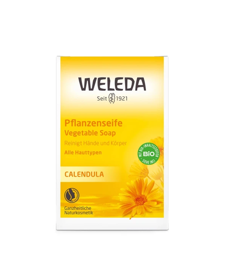 Weleda Săpun Vegetal cu Gălbenele BIO – 100 g | Piele Sensibilă