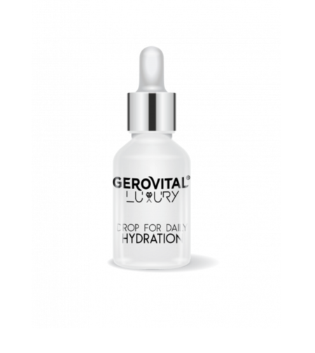Gerovital Luxury - Picătura pentru Hidratare Zilnică - Ser hidratant pentru toate tipurile de ten 15 ml