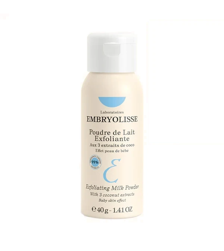 Embryolisse Poudre de Lait Exfoliante – Pudră exfoliantă delicată pentru curățare și luminozitate 40g