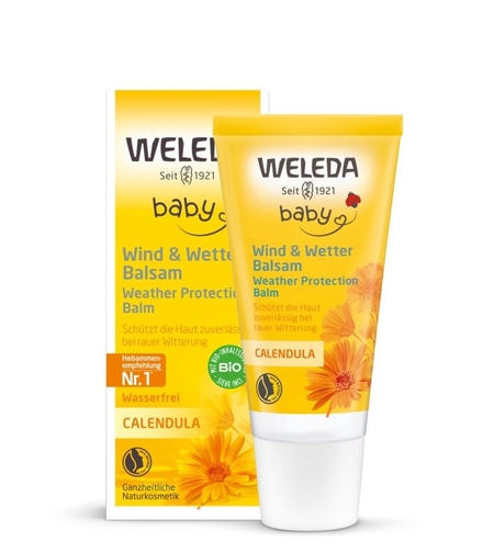 Weleda Baby Balsam Vânt și Frig BIO – 30 ml | Protecție pentru Pielea Bebelușului