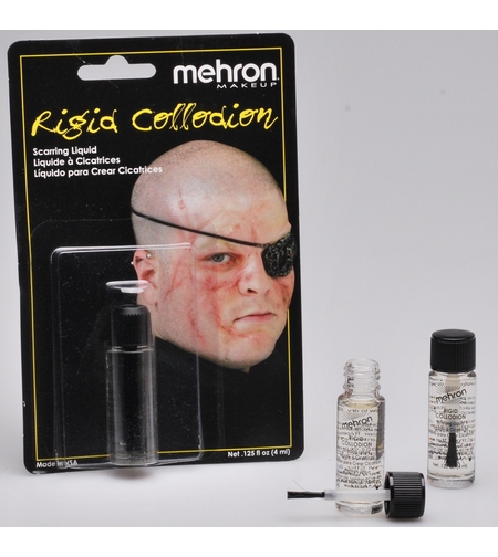 MEHRON  Rigid Collodion 4 ml – Lichid pentru Cicatrici False și Machiaj Efecte Speciale SFX