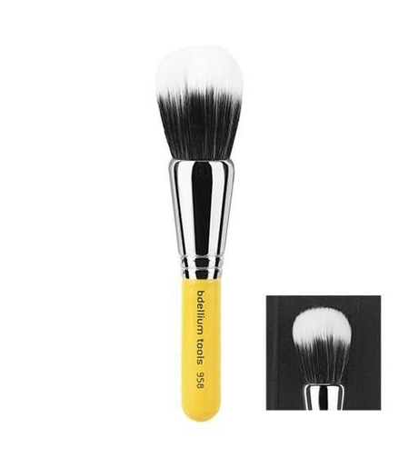 Bdellium Tools Travel Series Duet Fiber Powder Blending - Pensulă pentru pudră 958 T