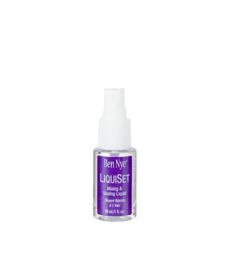 Ben Nye LiquiSet Mixing and Sealing Liquid – fixarea machiajului cu efect waterproof și rezistent la transfer - 30 ml