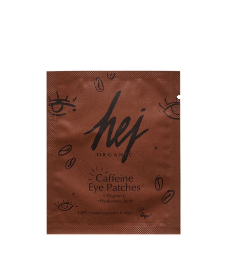 HEJ ORGANIC Paduri pentru ochi CAFFEINE cu cafeină și acid hialuronic 3ml