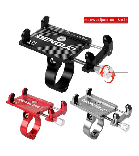 Gub 81 mini suport telefon aluminiu bicicleta trotineta metal