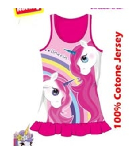 Rochie Unicorn  Fucsia