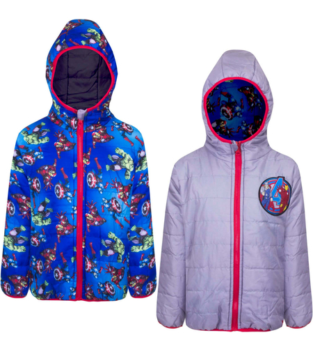 Geaca Marvel Avengers Gri cu doua fete