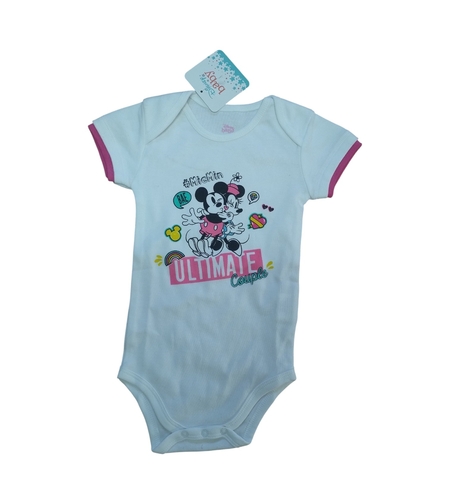Body Minni Mouse alb de vara, Model A01