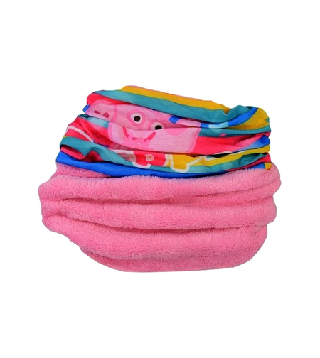 Fular guler Peppa Pig coral roz 2-7 ani Multicolor