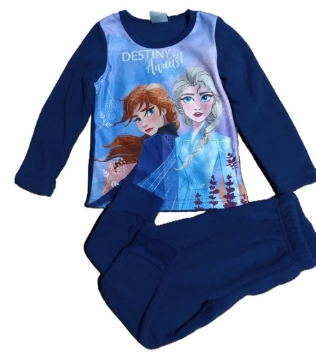 Pijama Frozen polara albastra