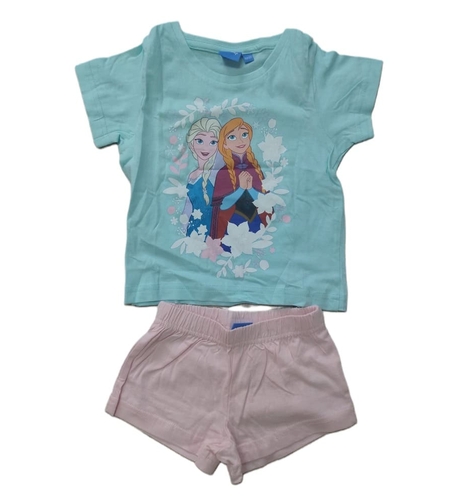 Compleu Frozen pantaloni scurt roz