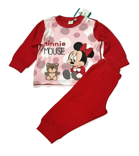 Pijama Minnie roșie