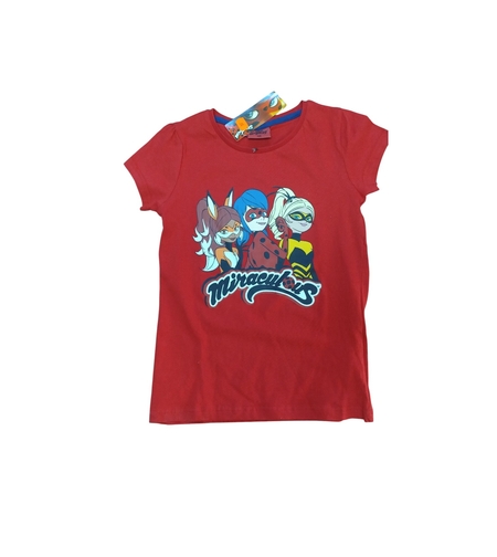 Tricou Miraculous Rosu