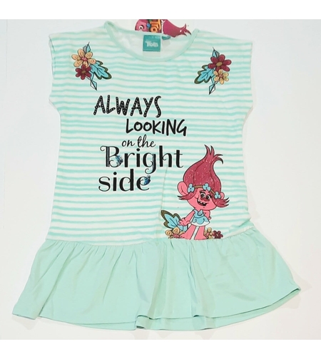 Rochie Trolls verde