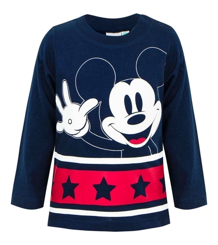 Tricou mâneca lunga Mickey Bebe