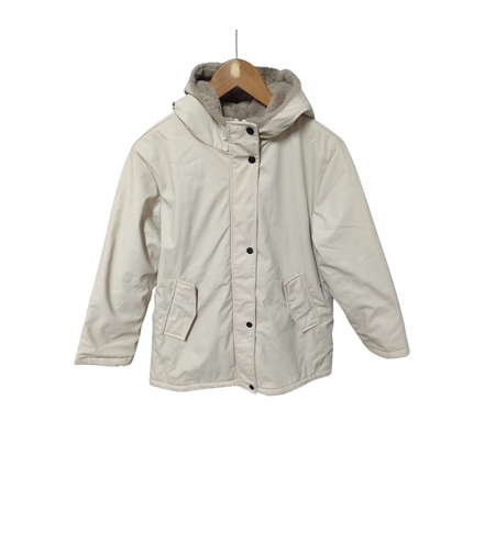 Geacă de Iarnă Premium ZARA Kids, Complet Îmblănită la Interior, Crem – Mărimea 152 (11-12 Ani) | Second Hand Premium