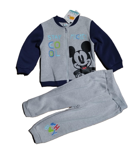 Trening pentru bebeluși Mickey Mouse Albastru si Gri