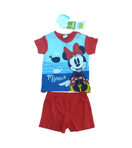 Compleu de vară pentru fetițe (2 piese) Disney Bebe Ros