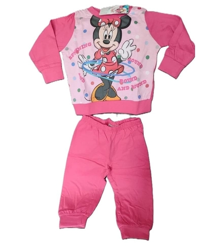 Pijama Fetițe Roz Minnie Mouse Disney – Nouă cu Etichetă