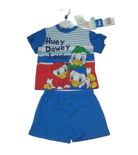 Set de Vară Bebeluși Disney Donald Duck - Compleu Tricou și Pantaloni Scurți