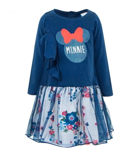 Rochie Minnie Mouse cu imprimeu si tul