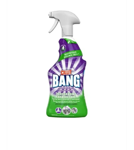 CILLIT BANG Detergent degresant bucatarie, cu pulverizator, 750 ml