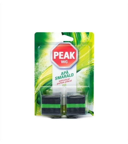 Peak WC Apa Smarald Pin tablete anticalcar pentru bazin