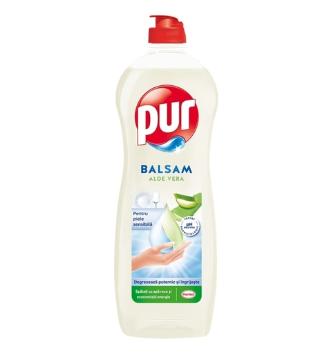 Detergent de vase PUR Balsam Aloe Vera, 750ml