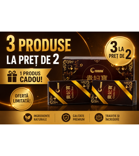 PROMOTIE Ovule Intravaginale Guifei Bao 2+1
