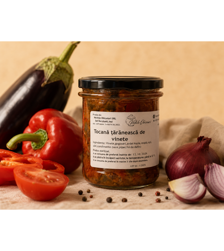 Tocană țărănească de vinete