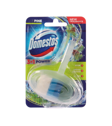 DOMESTOS Pine, odorizant solid pentru toaleta - 35 grame