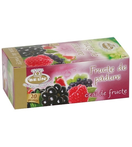 Ceai Belin fructe de padure, 20 pliculete