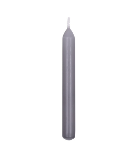 Lumanari pentru cina, 20 x 170mm, 10 buc/set, DONAU Home - grafit