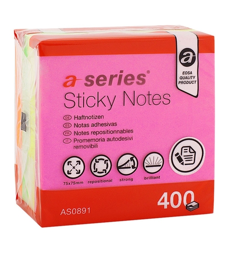 Cub notes adeziv 75 x 75 mm