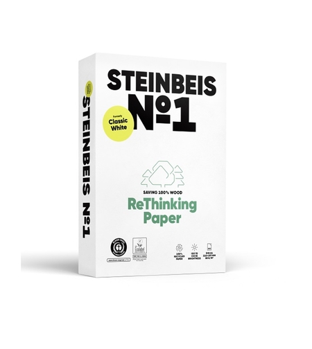 Hartie reciclata A4, 80g, Steinbeis No.1, 500coli/top