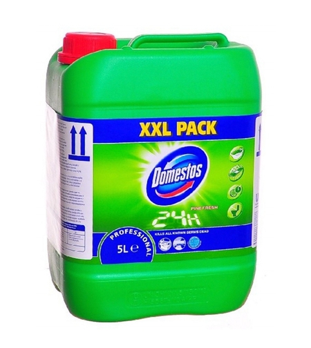 DOMESTOS Professional Pine Fresh, gel pentru curatarea si dezinfectarea toaletelor, 5 litri