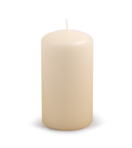 Lumanare pilon, 80 x 150mm, DONAU Home - crem