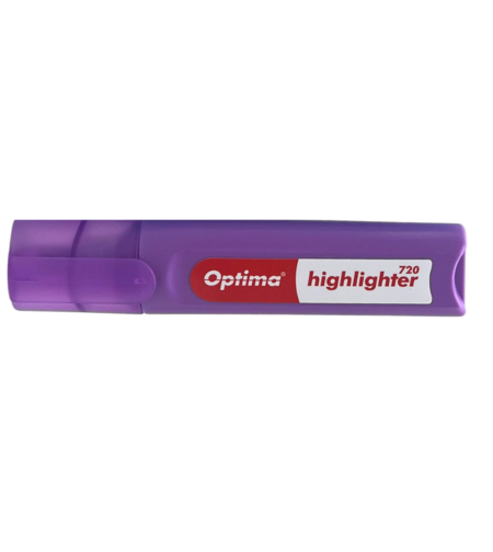 Textmarker varf lat 1-4mm, Optima 720 - mov