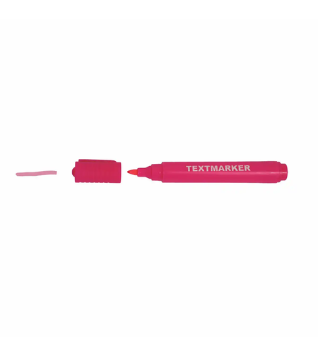 Textmarker, corp rotund, varf 1-5 mm, roz