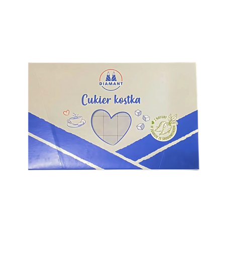 Zahar alb cubic Diamant, 1kg/cutie