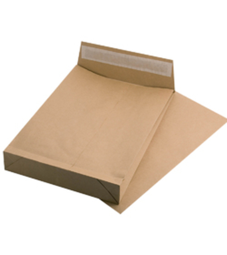 Plic B4 kraft siliconic burduf 100(250x353x100mm)10buc/set