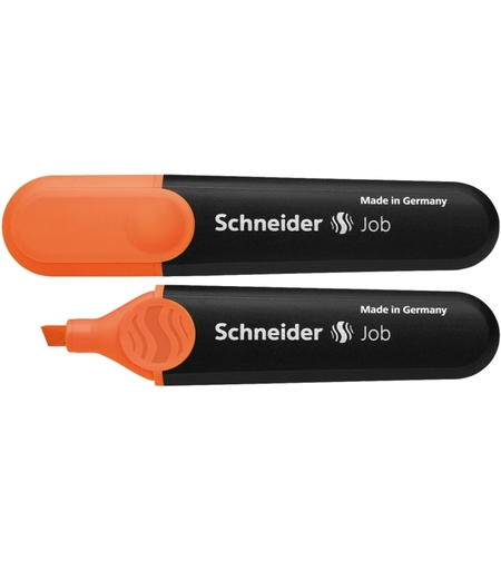 Textmarker SCHNEIDER Job, varf tesit 1+5mm - orange