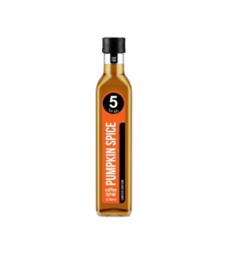 Sirop cafea 5 TO GO pumpkin spice, 0.25l