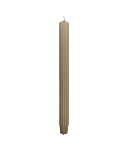 Lumanari cu dungi, pentru cina, 25 x 300mm, 4 buc/set, DONAU Home - piper