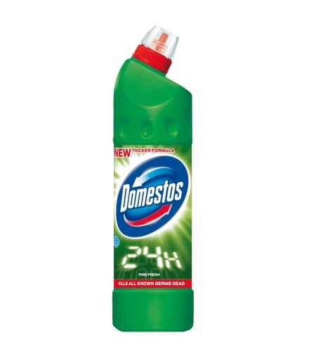 DOMESTOS Pine Fresh, gel pentru curatarea si dezinfectarea toaletelor, 750ml
