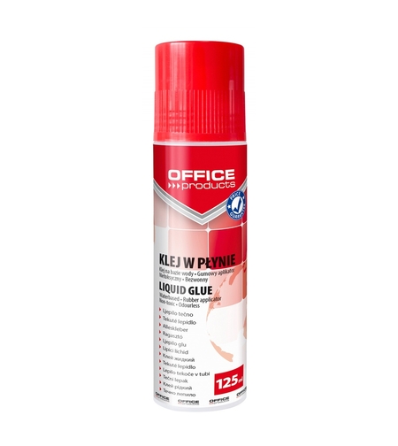 Lipici lichid 125ml, aplicator cu cauciuc, Office Products